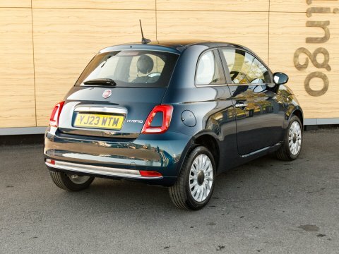 Fiat 500 Hatchback YJ23WTM Blue #2