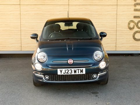 Fiat 500 Hatchback YJ23WTM Blue #5