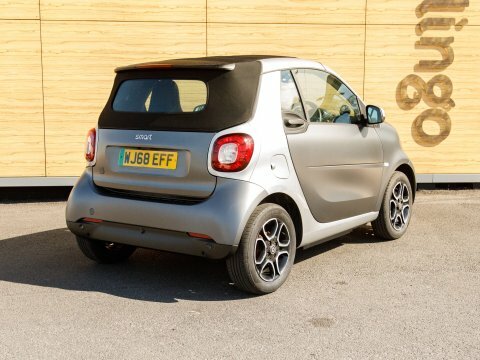 Smart Fortwo Cabrio Convertible Silver #2