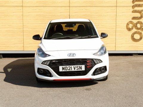 Hyundai I10 Hatchback MD21VSN White #5