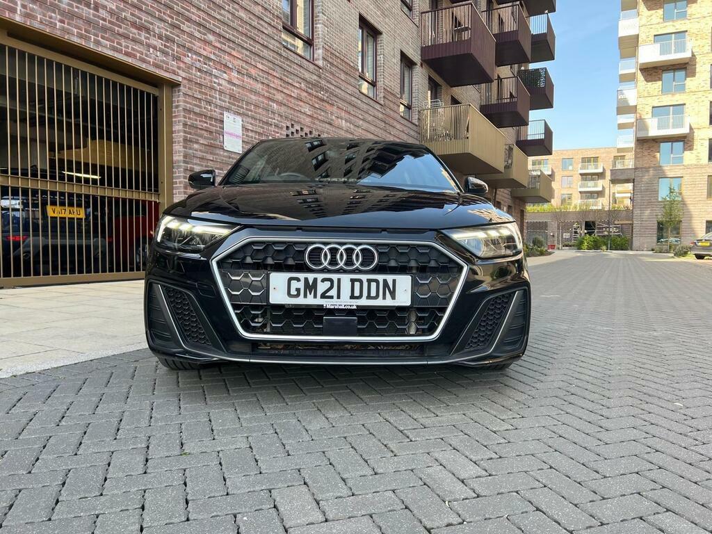 Audi A1 1.0 Tfsi 30 S Line Sportback S Tronic Euro 6 S S GM21DDN Black #6