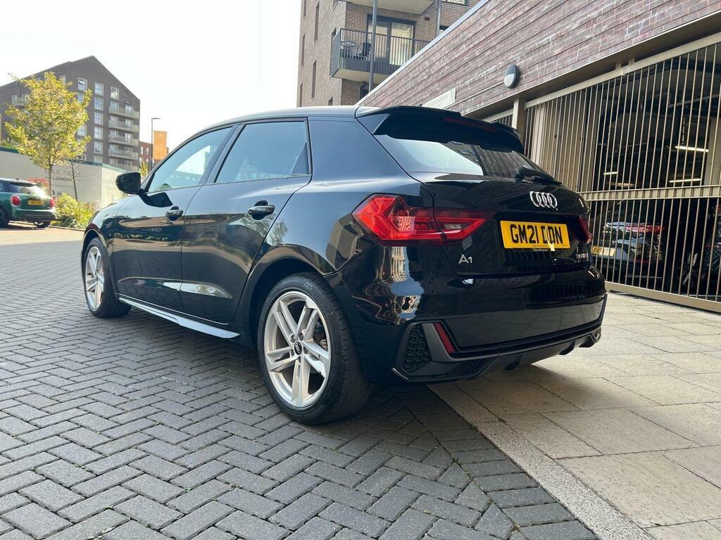 Audi A1 1.0 Tfsi 30 S Line Sportback S Tronic Euro 6 S S GM21DDN Black #2