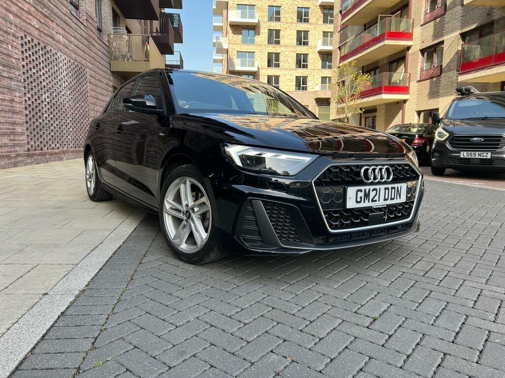 Audi A1 1.0 Tfsi 30 S Line Sportback S Tronic Euro 6 S S Black