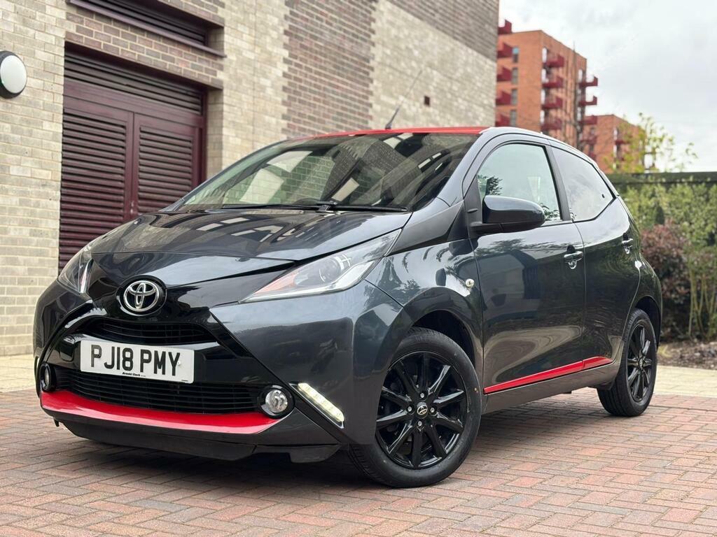 Toyota Aygo 1.0 Vvt-i X-press X-shift Euro 6 PJ18PMY Grey #5