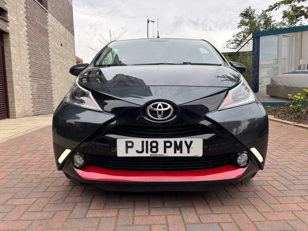 Toyota Aygo 1.0 Vvt-i X-press X-shift Euro 6 PJ18PMY Grey #6