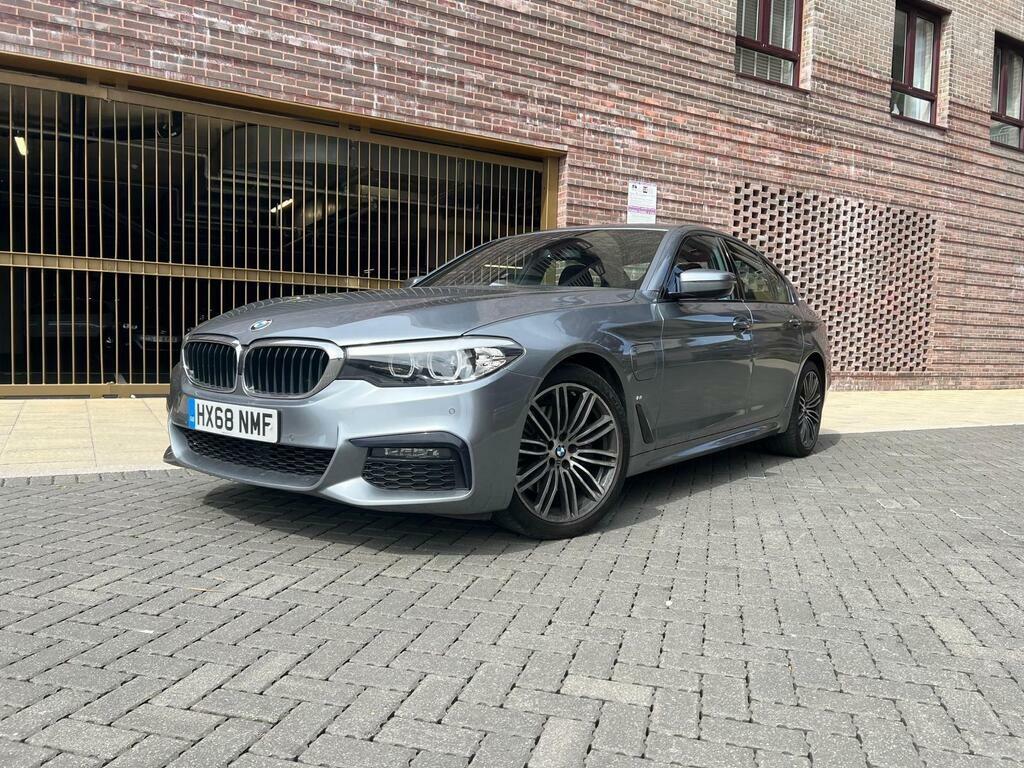 BMW 5 Series 2.0 530E 9.2Kwh M Sport Euro 6 S S HX68NMF Blue #6