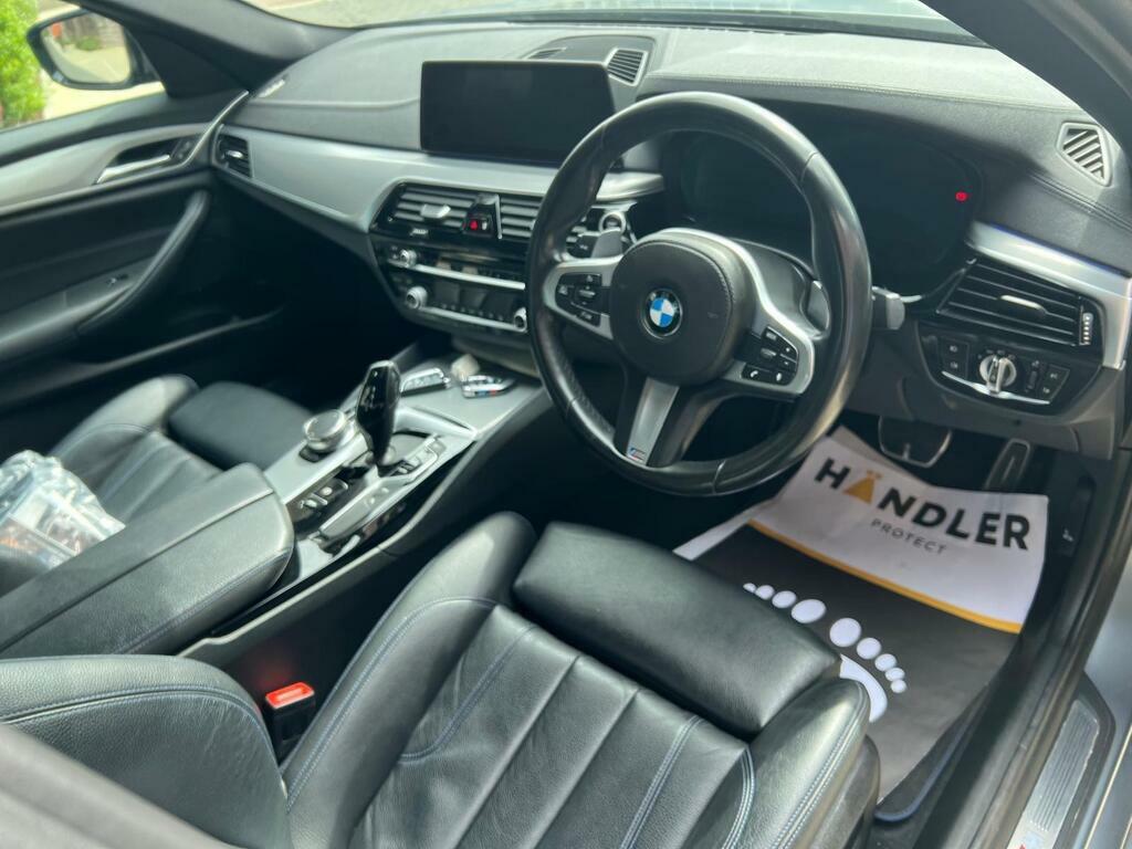 BMW 5 Series 2.0 530E 9.2Kwh M Sport Euro 6 S S HX68NMF Blue #4
