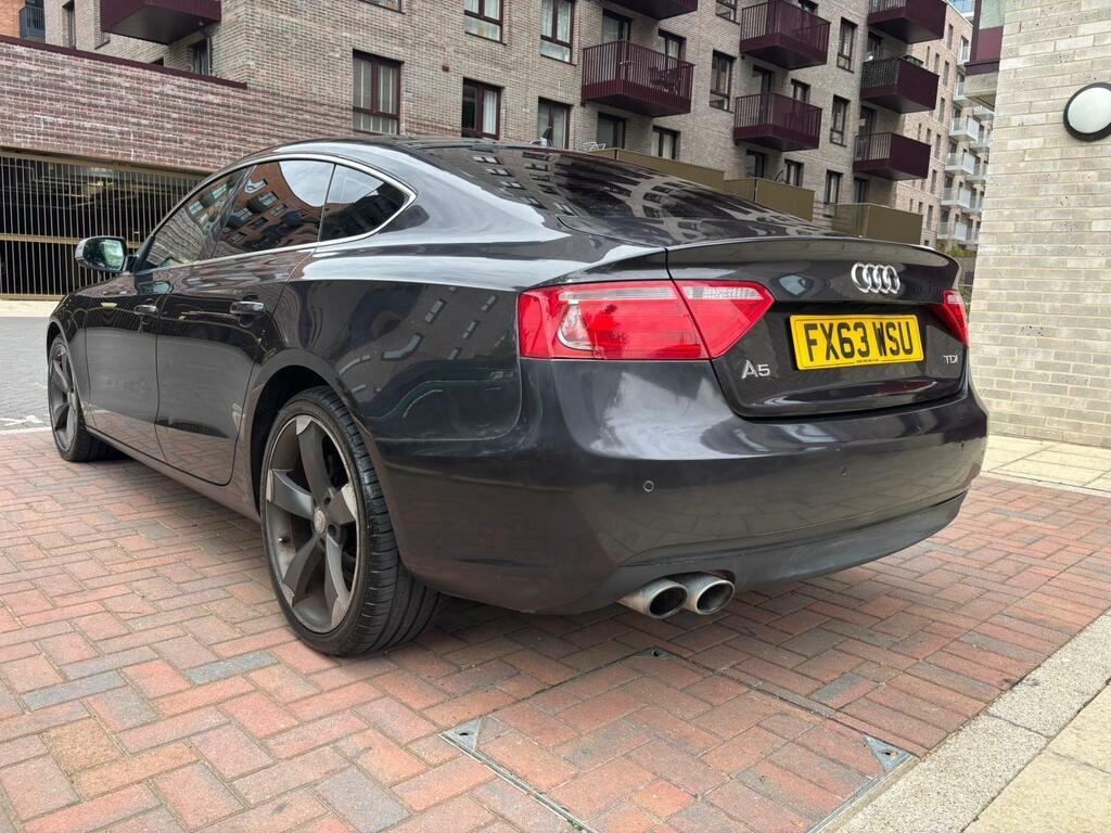 Audi A5 2.0 Tdi Se Technik Sportback Multitronic Euro 5 S FX63WSU Grey #2