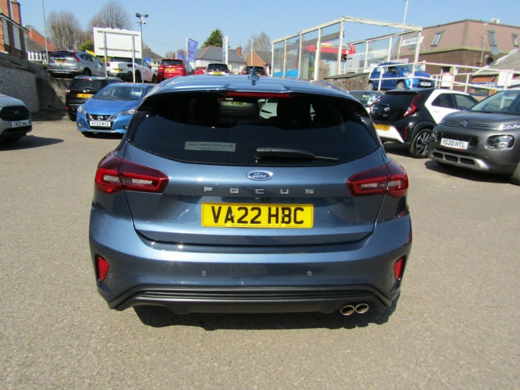 Ford Focus 1L St-line VA22HBC Blue #5