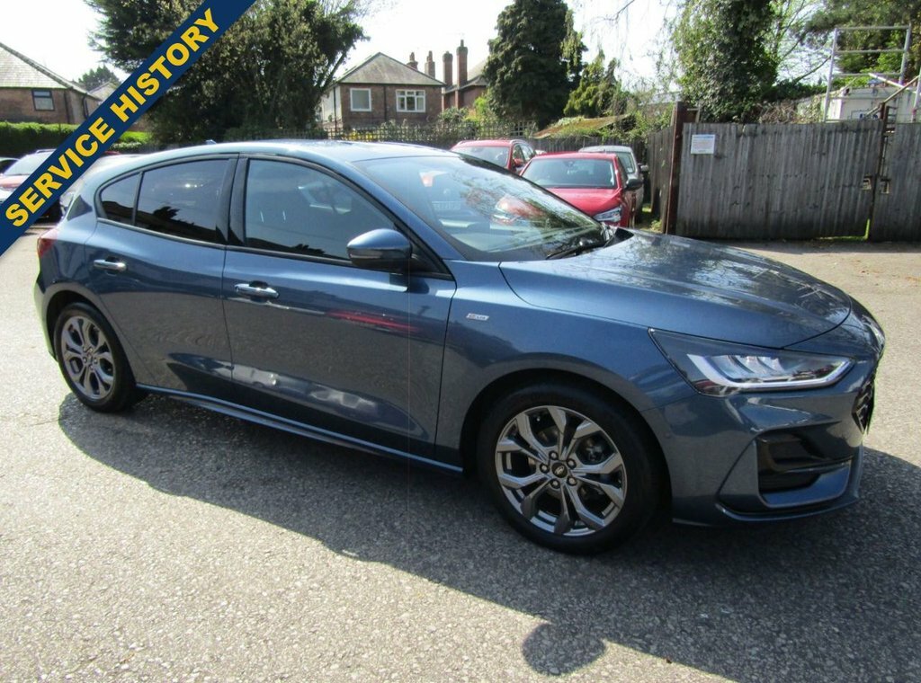 Ford Focus 1L St-line VA22HBC Blue #2