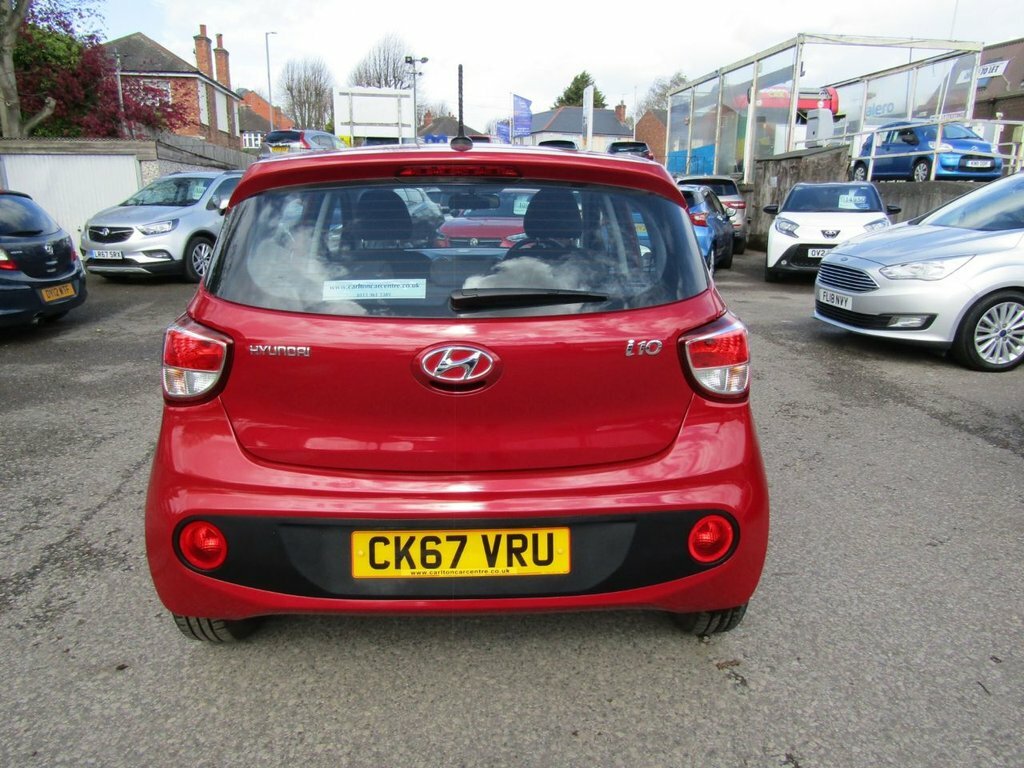 Hyundai I10 1L Se Red #5