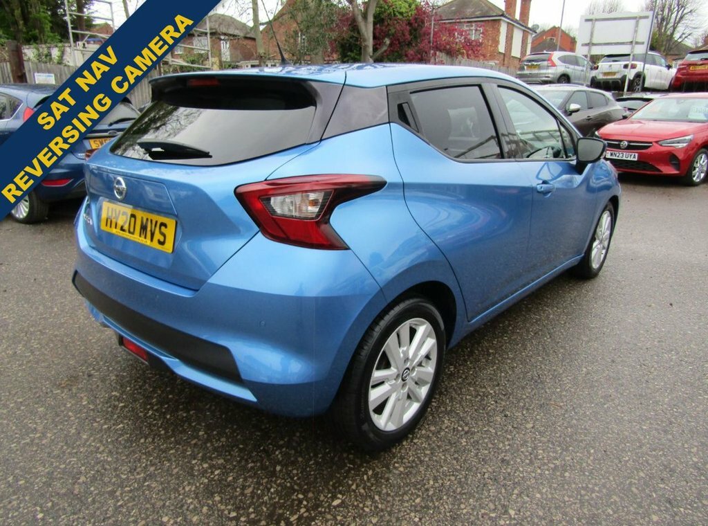 Nissan Micra 1L Acenta HY20MVS Blue #4