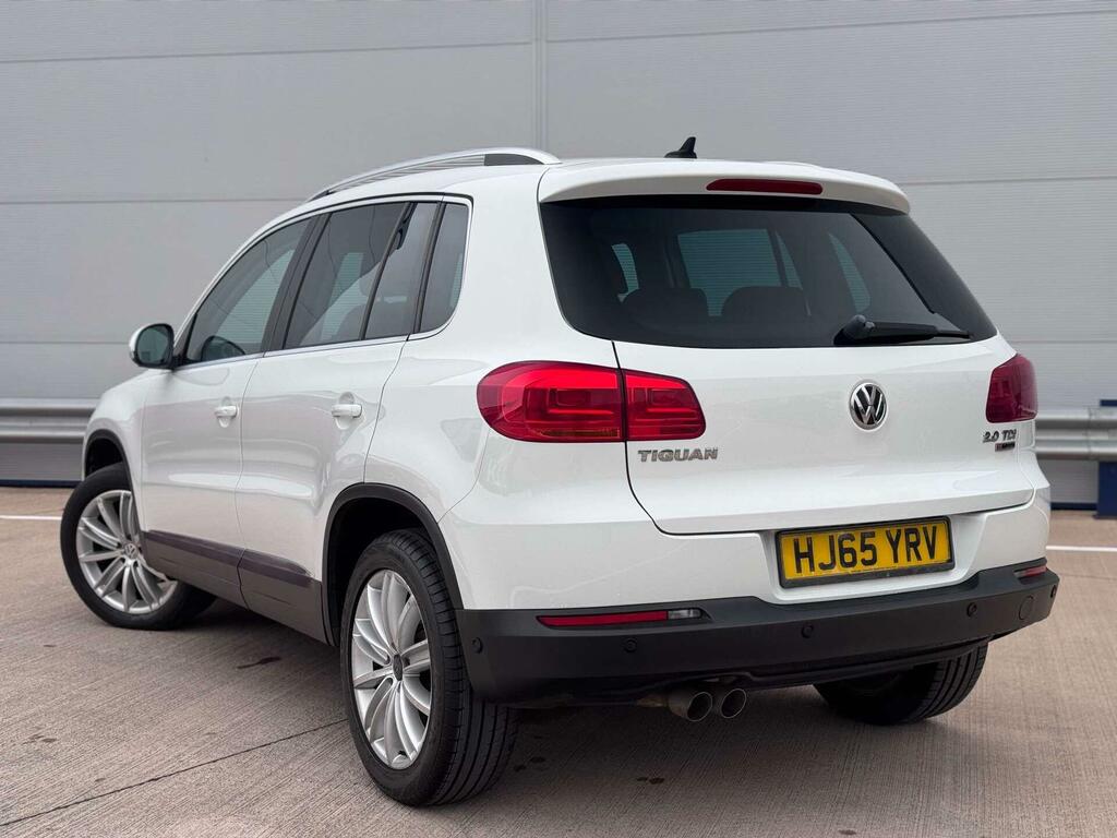 Volkswagen Tiguan 2.0 Tdi Bluemotion Tech Match Edition 4Wd Euro 6 HJ65YRV White #4