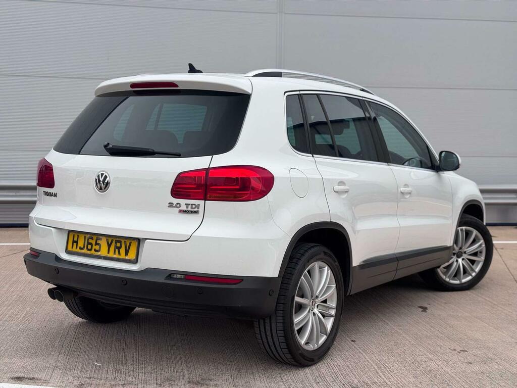 Volkswagen Tiguan 2.0 Tdi Bluemotion Tech Match Edition 4Wd Euro 6 HJ65YRV White #6