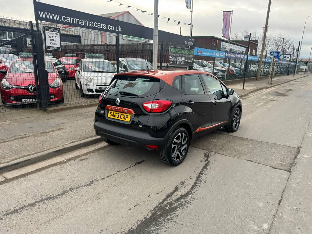 Renault Captur 1.5 Dci 90 Dynamique Medianav Energy SA63CXP Black #3