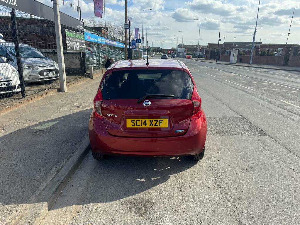 Nissan Note 1.5 Dci Acenta Premium SC14XZF Red #2
