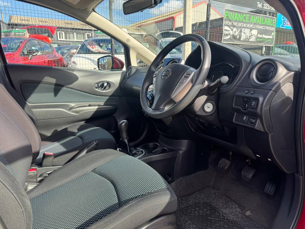 Nissan Note 1.5 Dci Acenta Premium SC14XZF Red #6