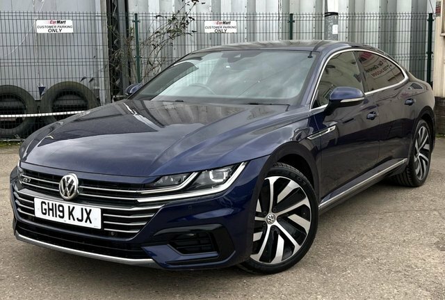 Volkswagen Arteon 1.5 Tsi Evo R-line Fastback Dsg Euro 6 GH19KJX Blue #2
