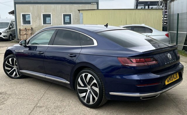 Volkswagen Arteon 1.5 Tsi Evo R-line Fastback Dsg Euro 6 GH19KJX Blue #4
