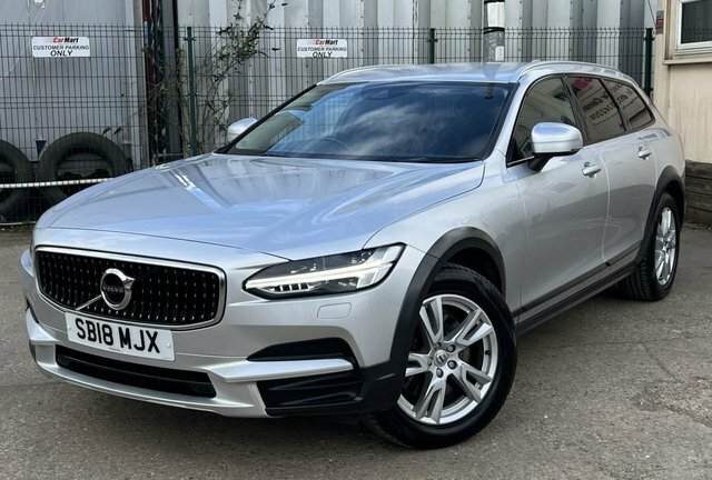 Volvo V90 Cross Country 2.0 D4 Pro Estate Awd Euro 6 S S Silver #2