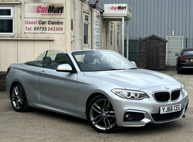 BMW 2 Series 2.0 220D M Sport Convertible Euro Silver