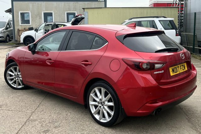 Mazda 3 2.0 Skyactiv-g Sport Nav Hatchback Manu MD17FZW Red #4