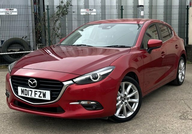 Mazda 3 2.0 Skyactiv-g Sport Nav Hatchback Manu MD17FZW Red #2