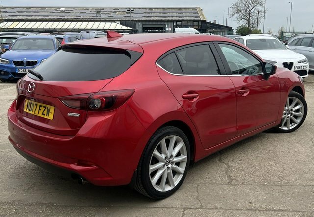 Mazda 3 2.0 Skyactiv-g Sport Nav Hatchback Manu MD17FZW Red #3