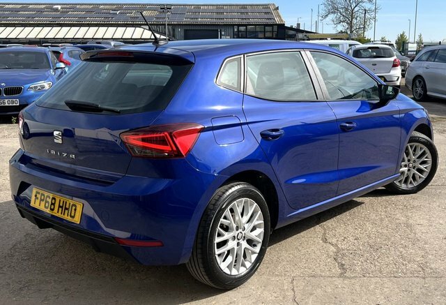 Seat Ibiza 1.0 Tsi Se Technology Hatchback FP68HHO Blue #3