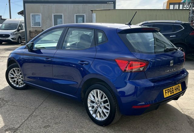 Seat Ibiza 1.0 Tsi Se Technology Hatchback FP68HHO Blue #4