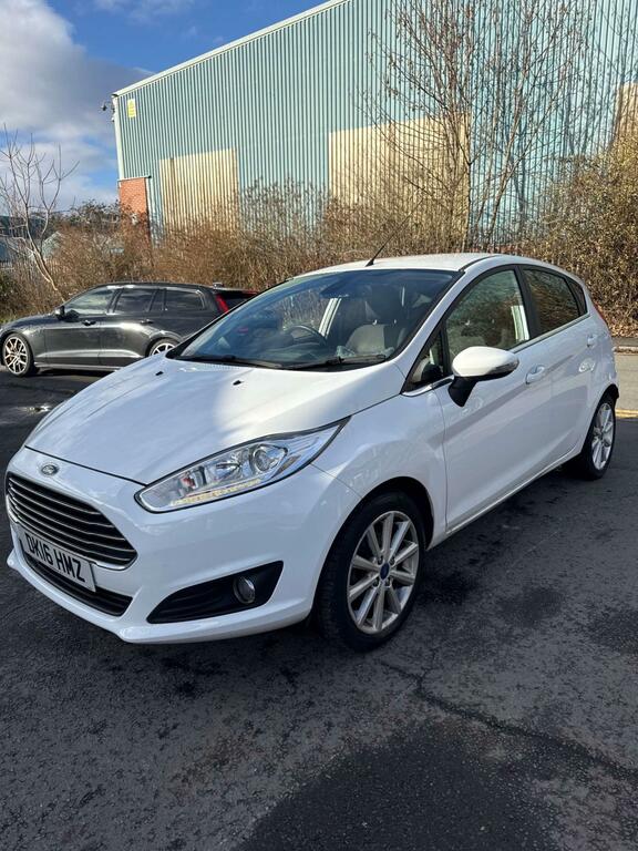Ford Fiesta 1.0T Ecoboost Titanium Euro 6 Ss DK16HMZ White #6