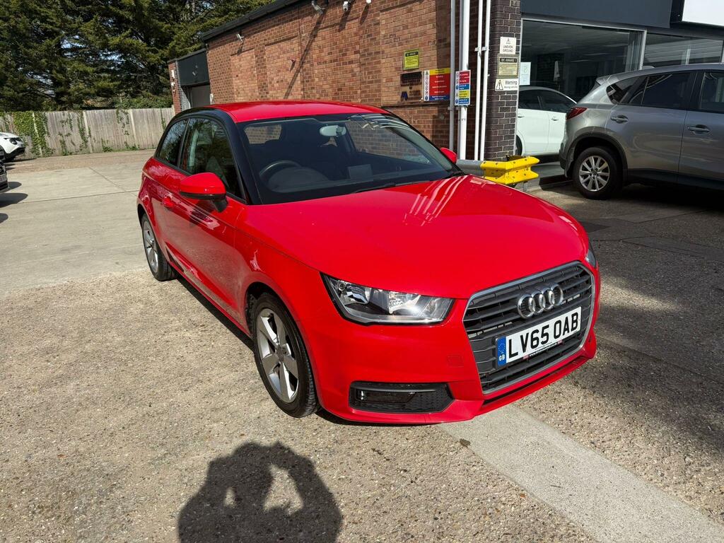 Audi A1 1.0 Tfsi Sport Euro 6 Ss LV65OAB Red #6