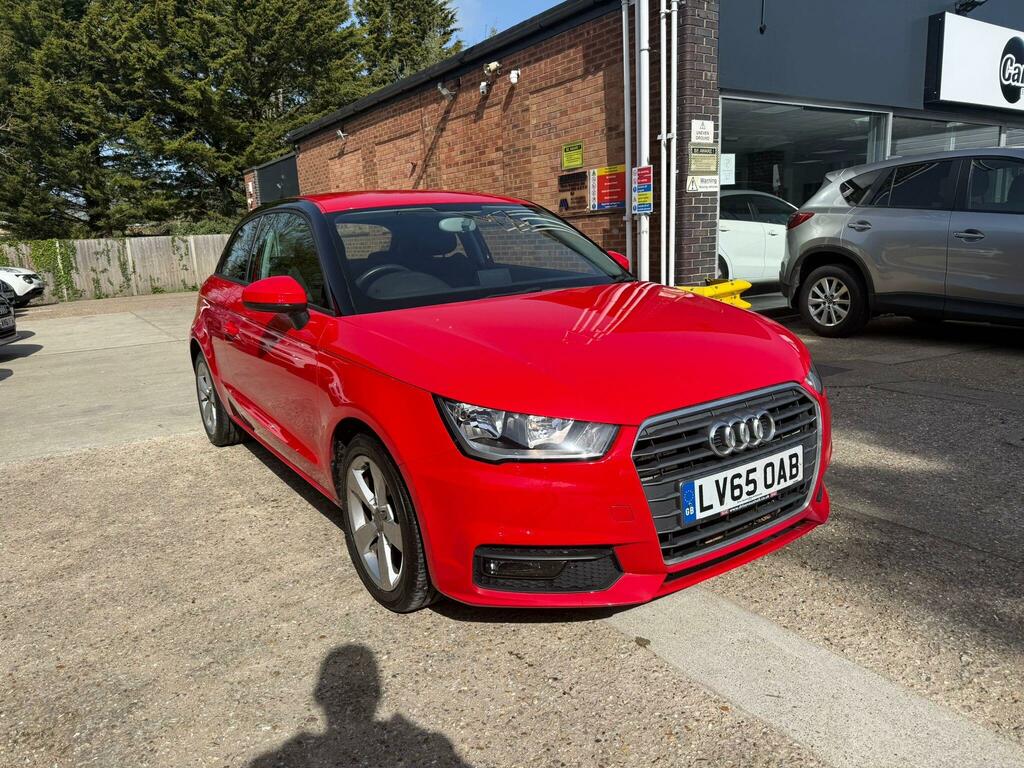 Audi A1 1.0 Tfsi Sport Euro 6 Ss LV65OAB Red #5