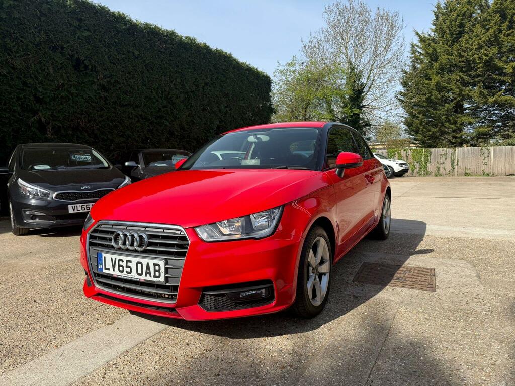 Audi A1 1.0 Tfsi Sport Euro 6 Ss LV65OAB Red #3