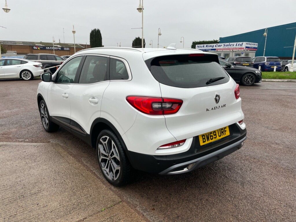 Renault Kadjar Gt Line Dci BW69URF White #4