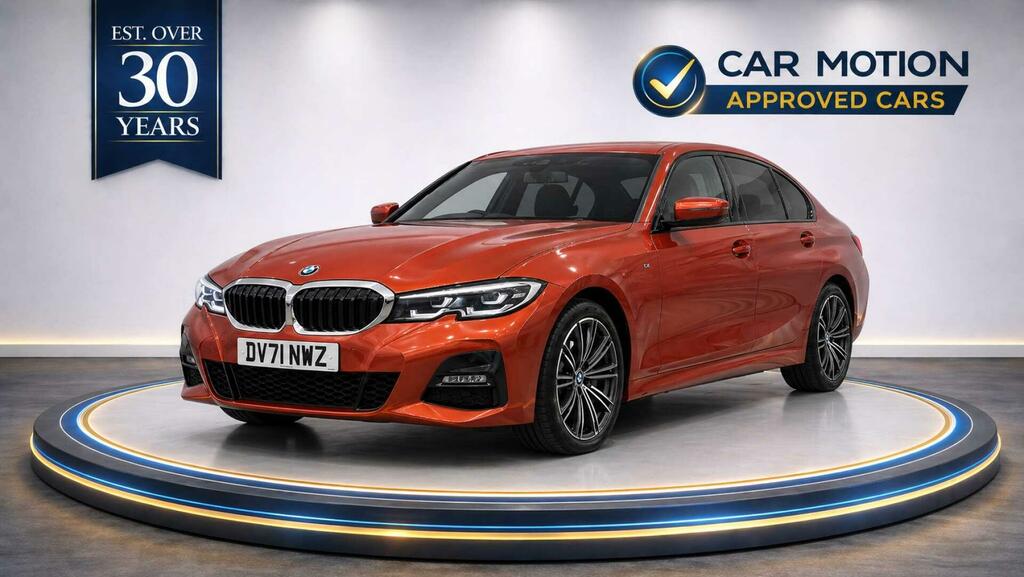 BMW 3 Series 2.0 330E M Sport DV71NWZ Orange #3
