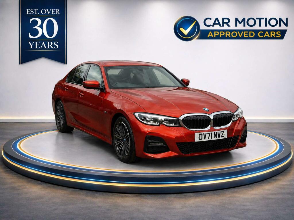 BMW 3 Series 2.0 330E M Sport Orange
