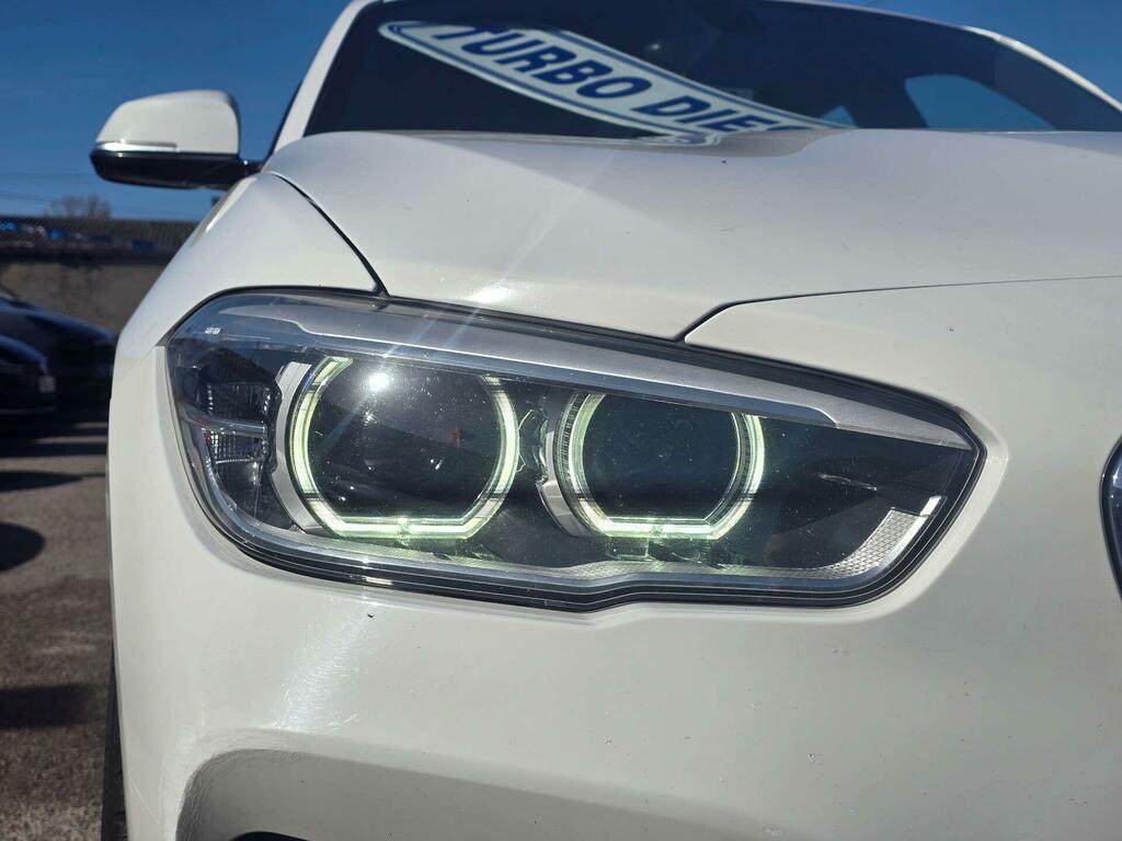 BMW 1 Series 2.0 118D M Sport YH67FJE White #4