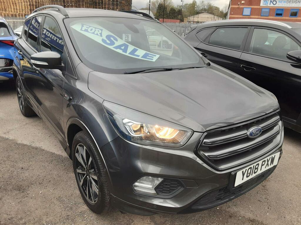Ford Kuga 1.5 Kuga St-line YO18PXW Grey #4