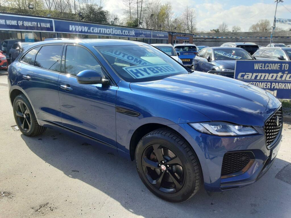 Jaguar F-Pace 2.0 F-pace R-dynamic S Phev Awd 4Wd GY22GZW Blue #4