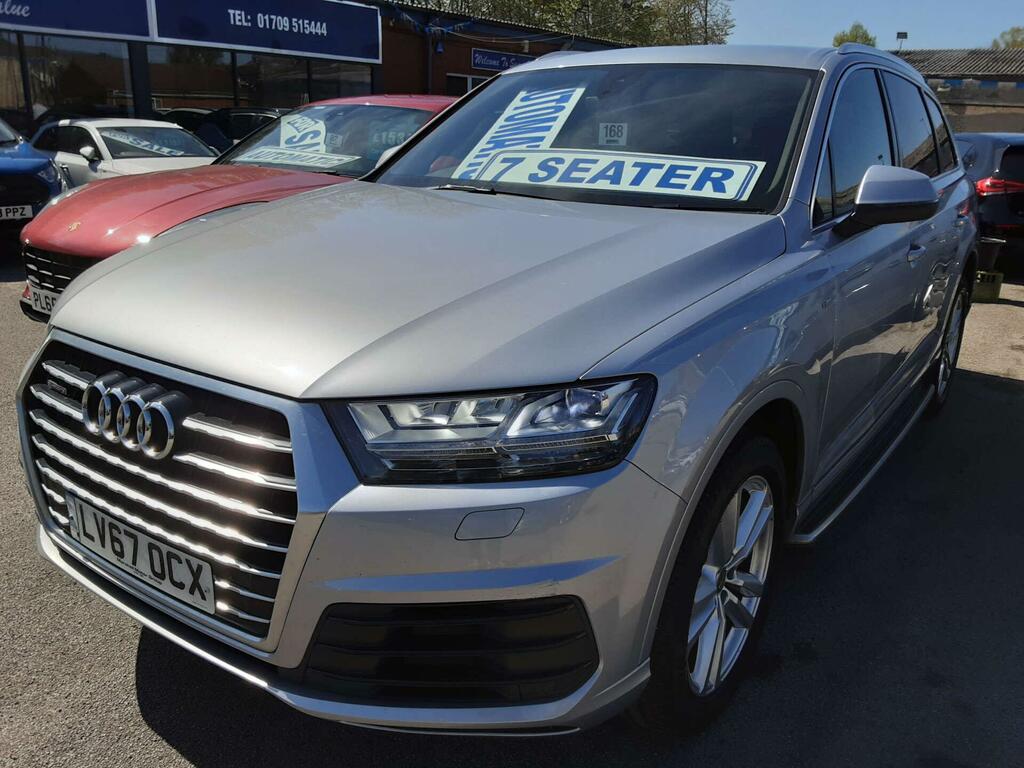 Audi Q7 3.0 Q7 S Line Tdi Quattro 4Wd LV67OCX Silver #3