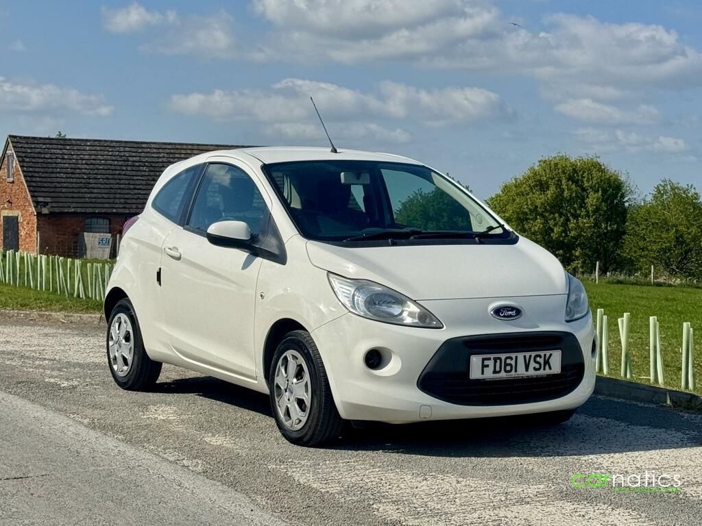 Ford KA 1.2 Edge Hatchback Euro 5 Ss White