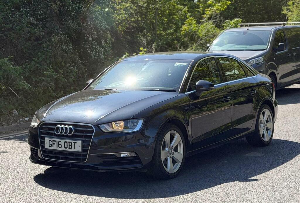 Audi A3 Saloon 1.4 Tfsi Cod Sport Euro 6 Ss Nav GF16OBT Black #3