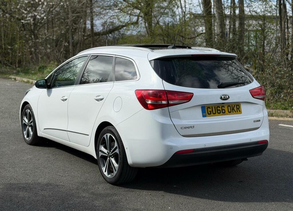 Kia Ceed Estate 1.6 Crdi 4 Tech Sportswagon Euro 6 Ss GU66OKR White #4