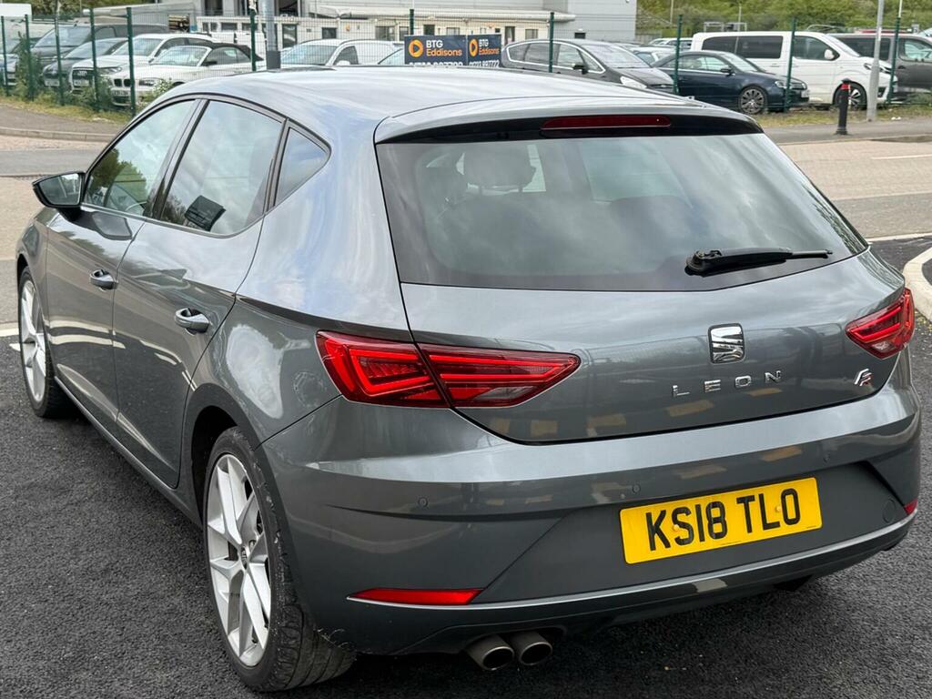 Seat Leon Hatchback 1.4 Tsi Fr Technology Euro 6 Ss KS18TLO Grey #4