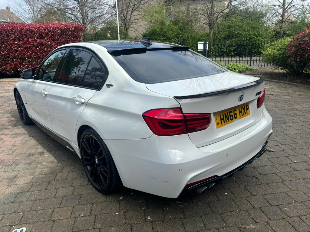 BMW 3 Series 2.0 330E M Sport Saloon HN66HXP White #2