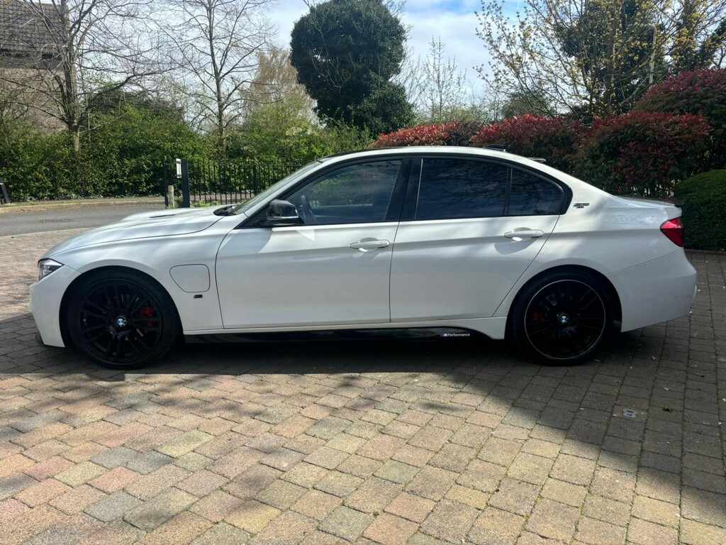 BMW 3 Series 2.0 330E M Sport Saloon HN66HXP White #3