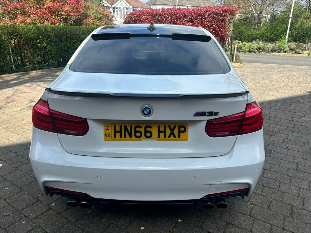 BMW 3 Series 2.0 330E M Sport Saloon HN66HXP White #6