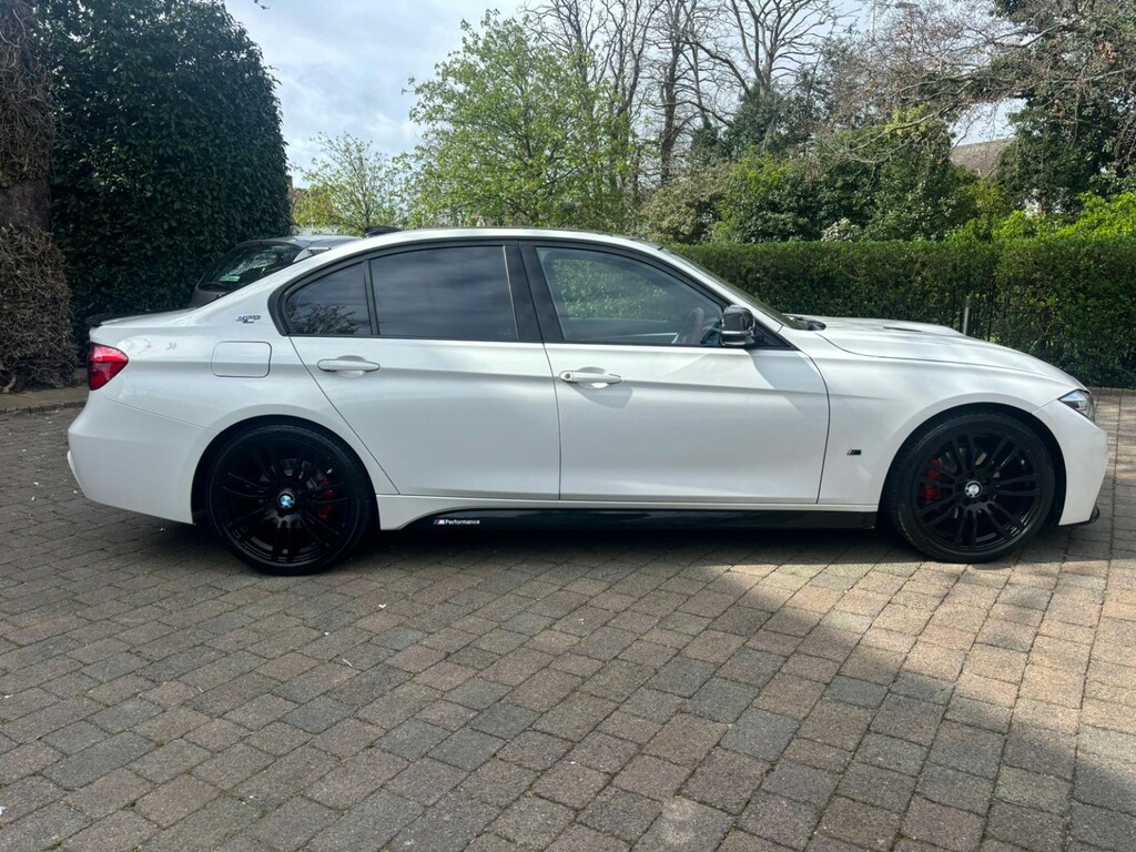 BMW 3 Series 2.0 330E M Sport Saloon HN66HXP White #4