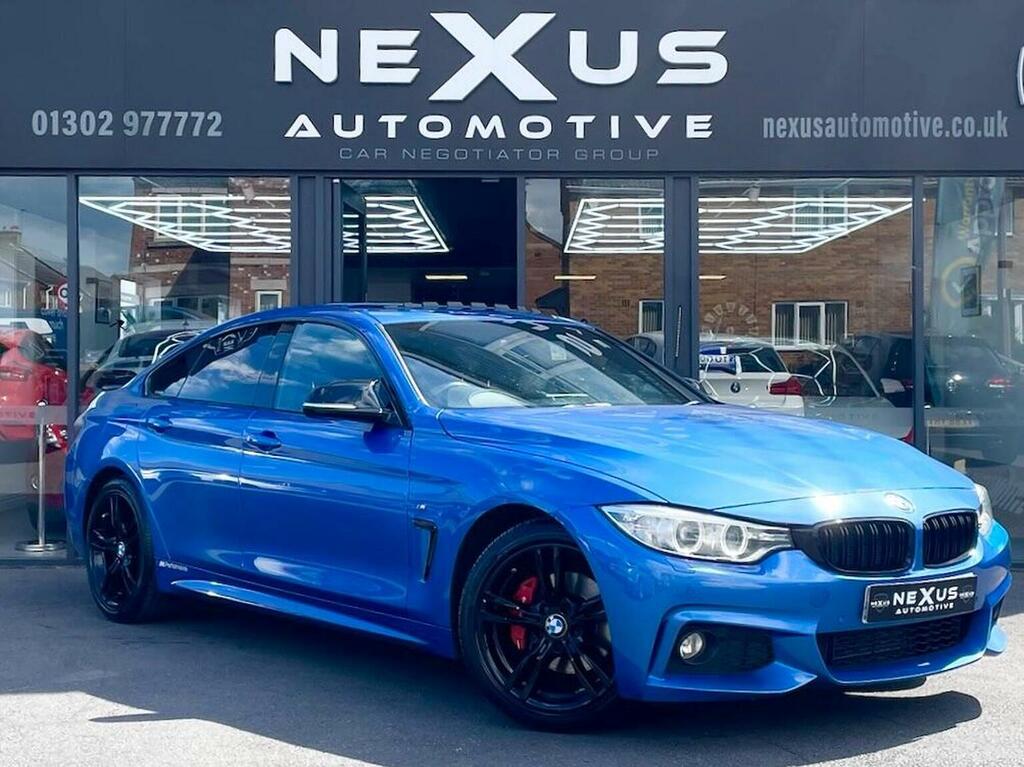 BMW 4 Series Gran Coupe Hatchback 2.0 420D M Sport Euro 6 Ss Blue